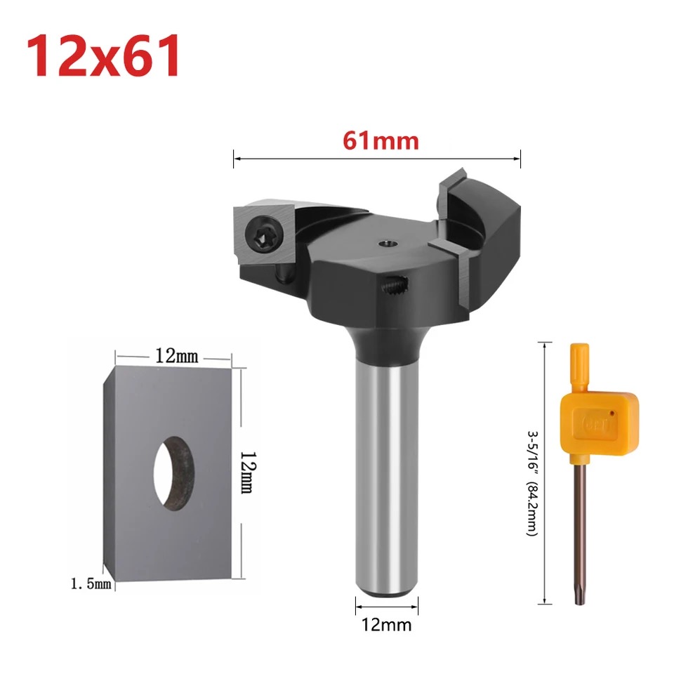 Ferramentas de corte de madeira com broca de roteador CNC para superfície de spoiler